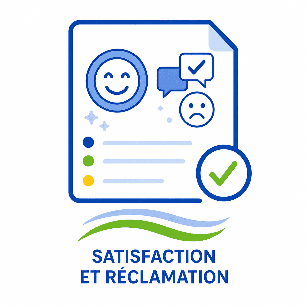 Satisfaction et Réclamation